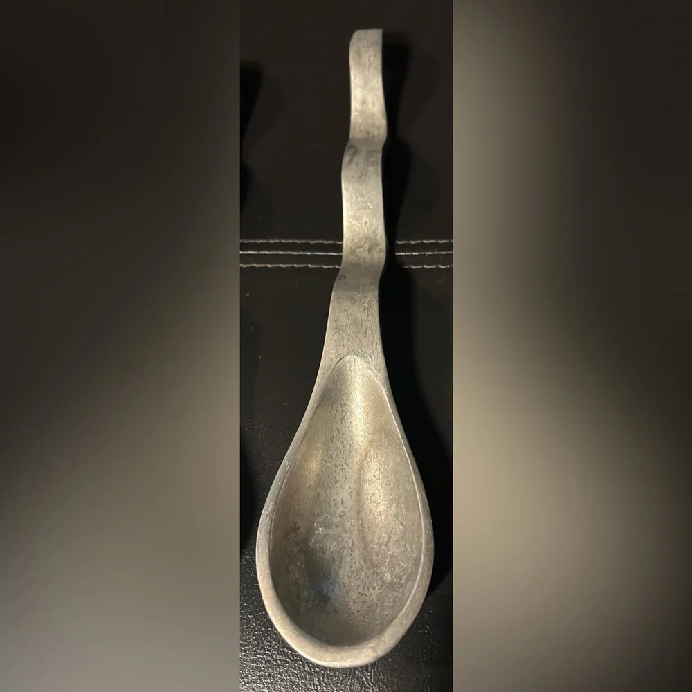 Vintage unbranded aluminum salad servers